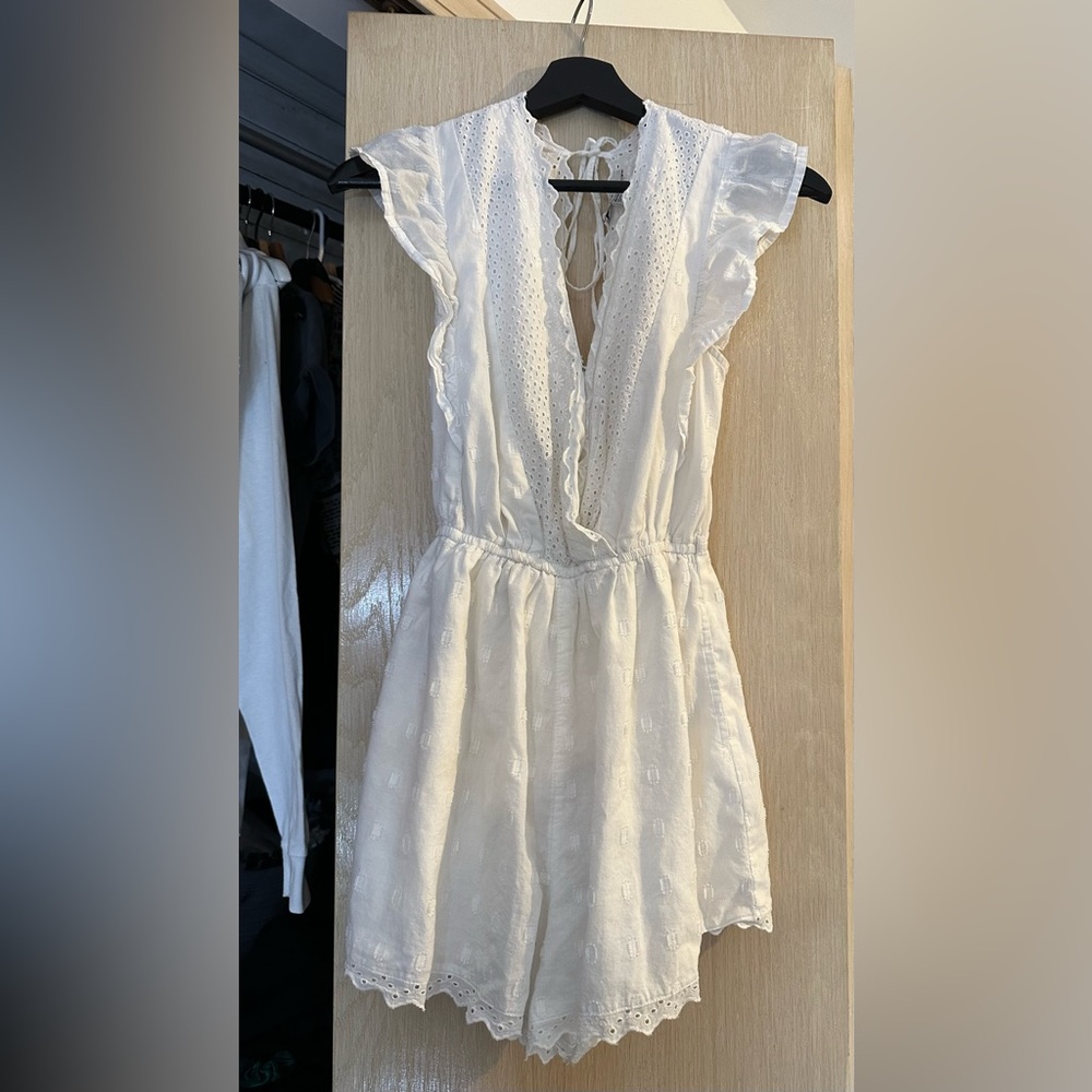 White American Eagle romper.